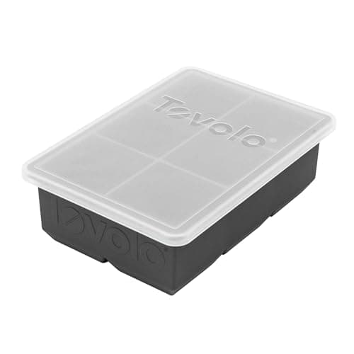 Tovolo King Cube Ice Tray with Lid, 2 in