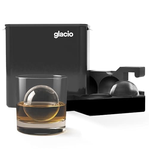 Glacio Clear Ice Ball Maker, 2.4 in Spheres