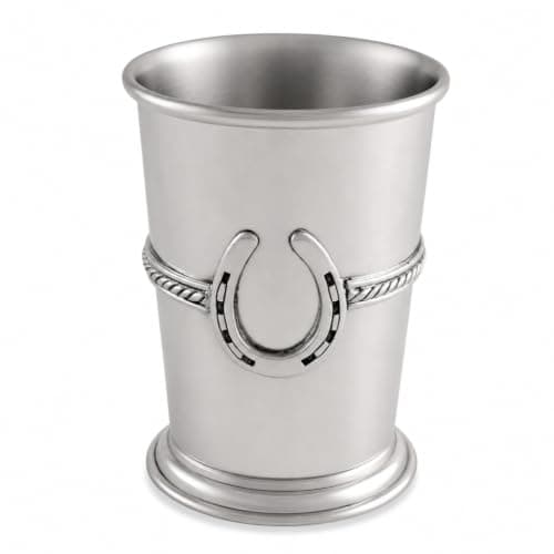 Vagabond House Equestrian Julep Cup, Lead-Free Pewter