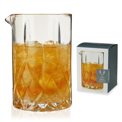 Viski Admiral Crystal Cocktail Mixing Glass, 500 ml