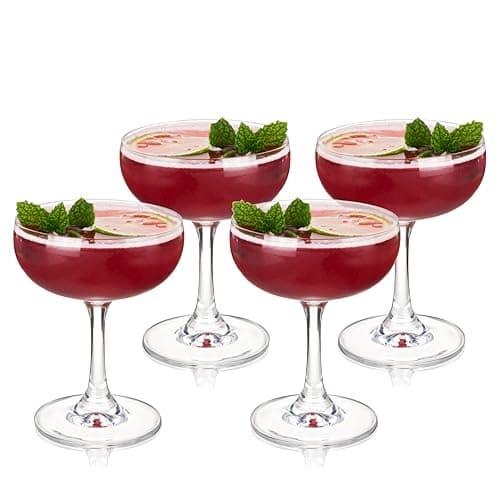 True Coupe Glasses, 7 oz, Set of 4
