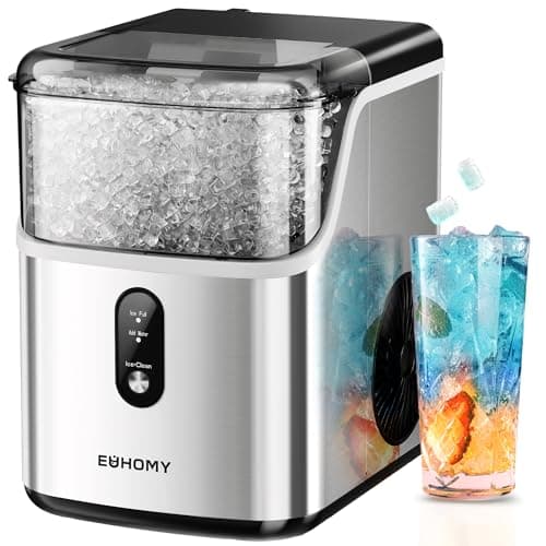 EUHOMY Nugget Ice Maker, 35 lb per day