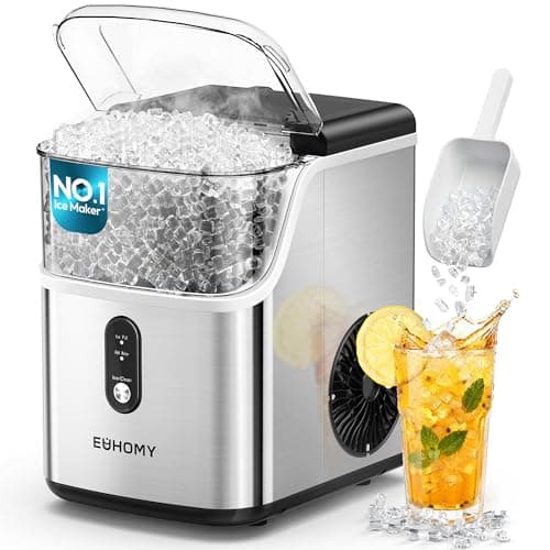 EUHOMY Nugget Ice Maker, 35 lb per day