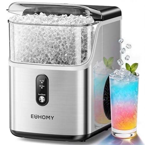 EUHOMY Nugget Ice Maker, 35 lb per day
